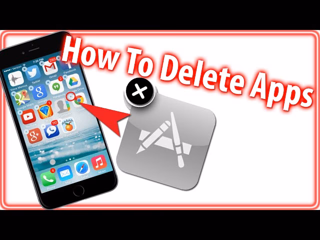 How do I uninstall apps on iPhone 6 & 6 Plus?