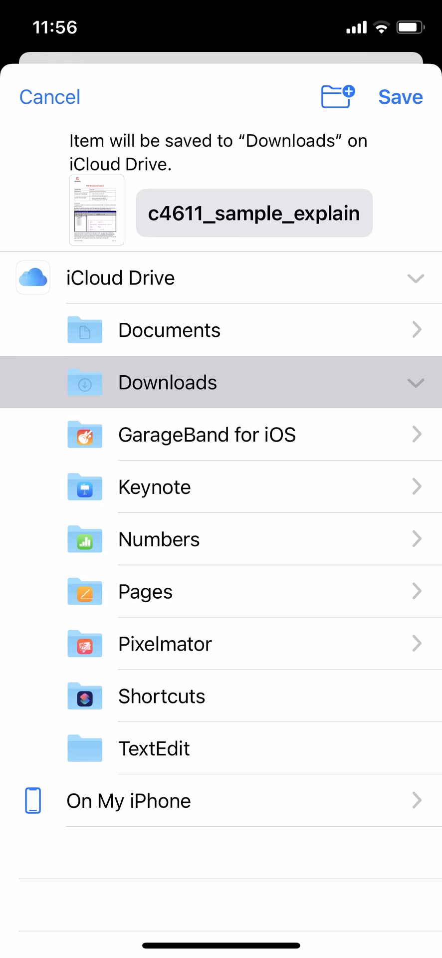 What is documents app?