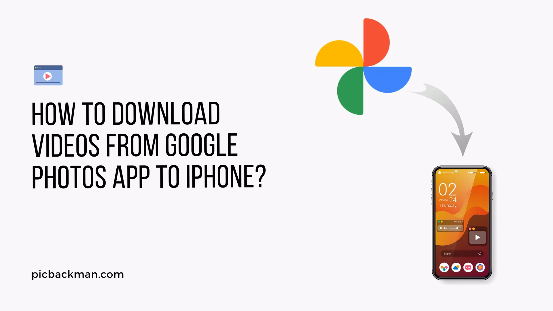 How do I install Google Photos on my iPhone?