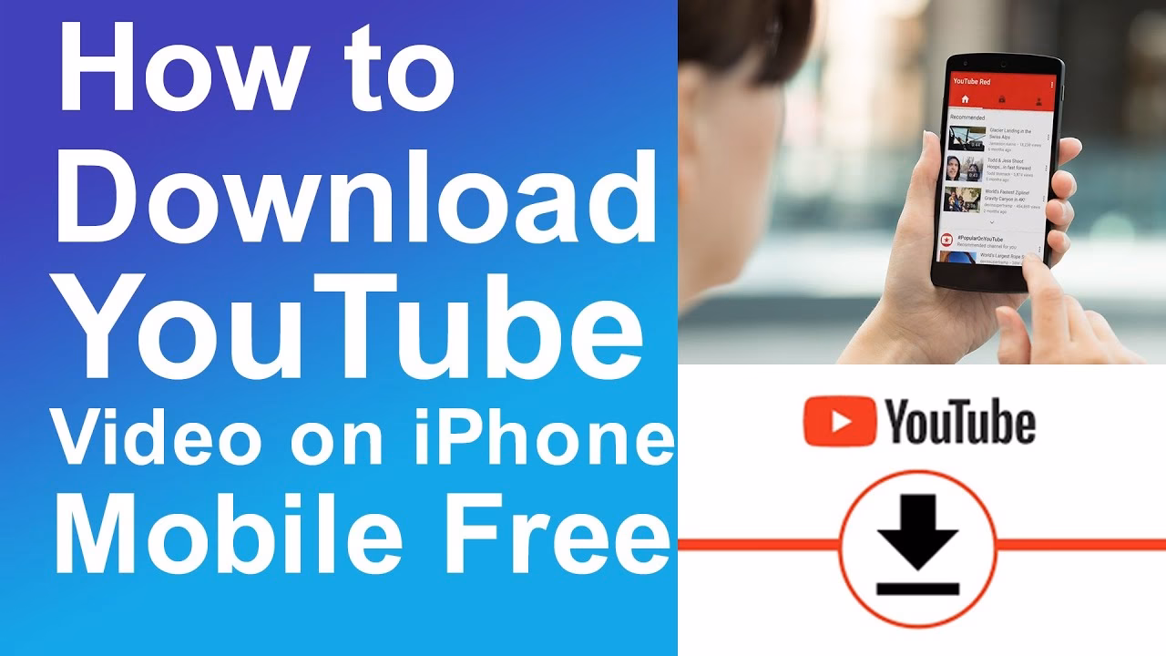 How to download YouTube videos to iPhone camera roll?