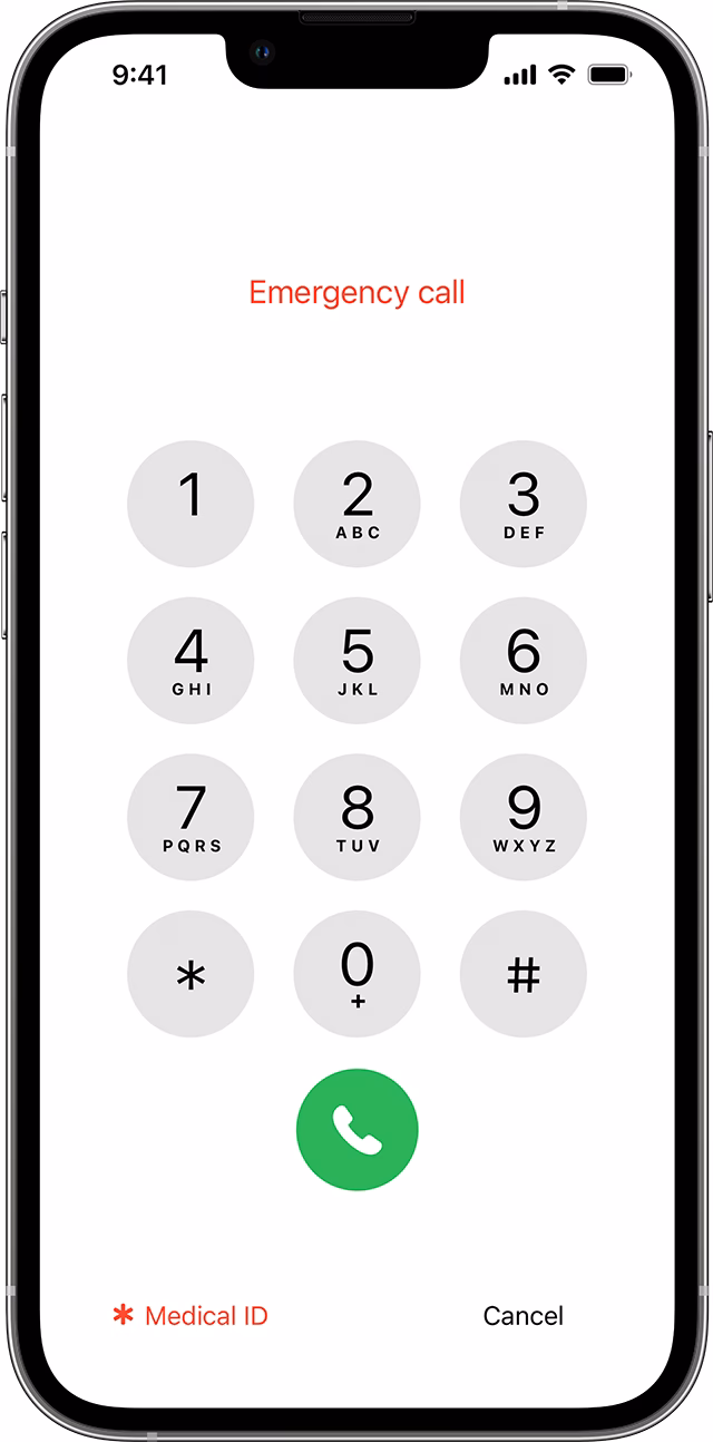 Can I unlock disabled iPhone with emergency call screen?