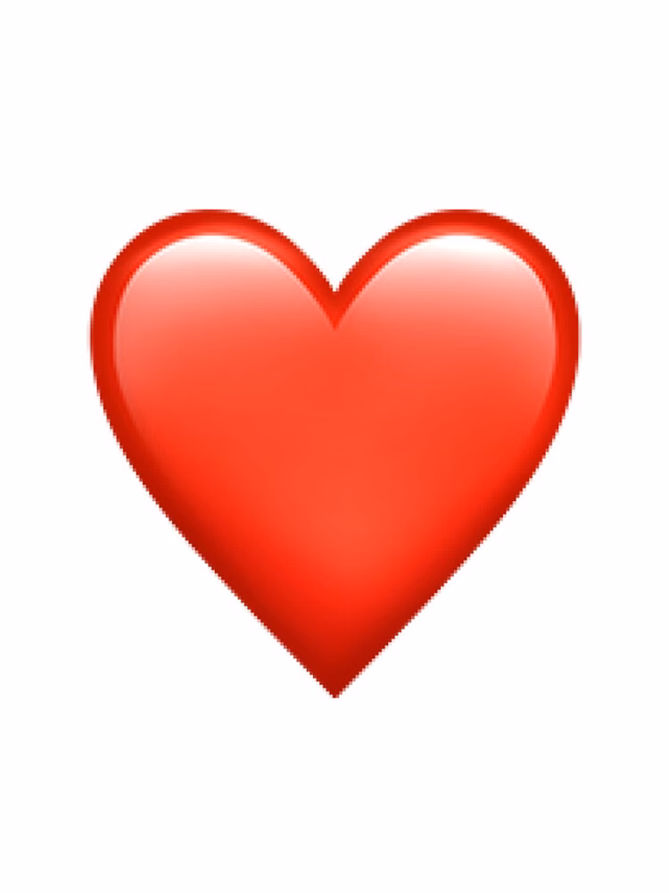 How many love-related emojis are there?