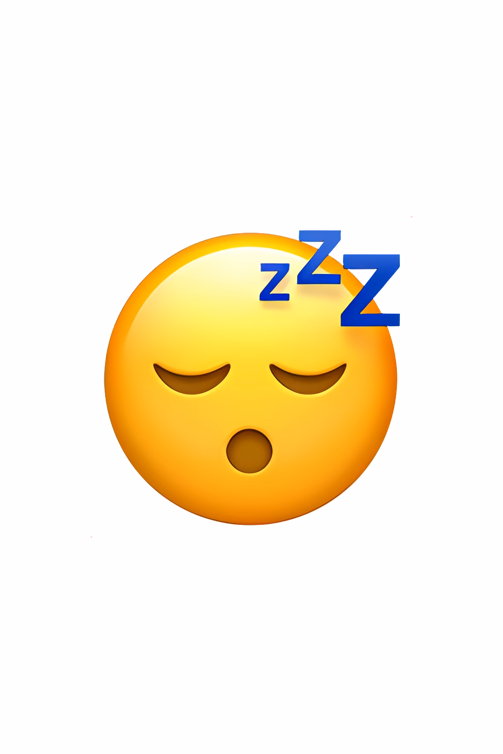 What does ZZZ emoji mean?