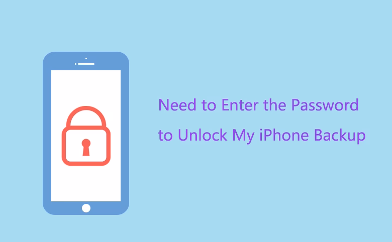 Can I restore an encrypted iPhone backup if I forgot a password?