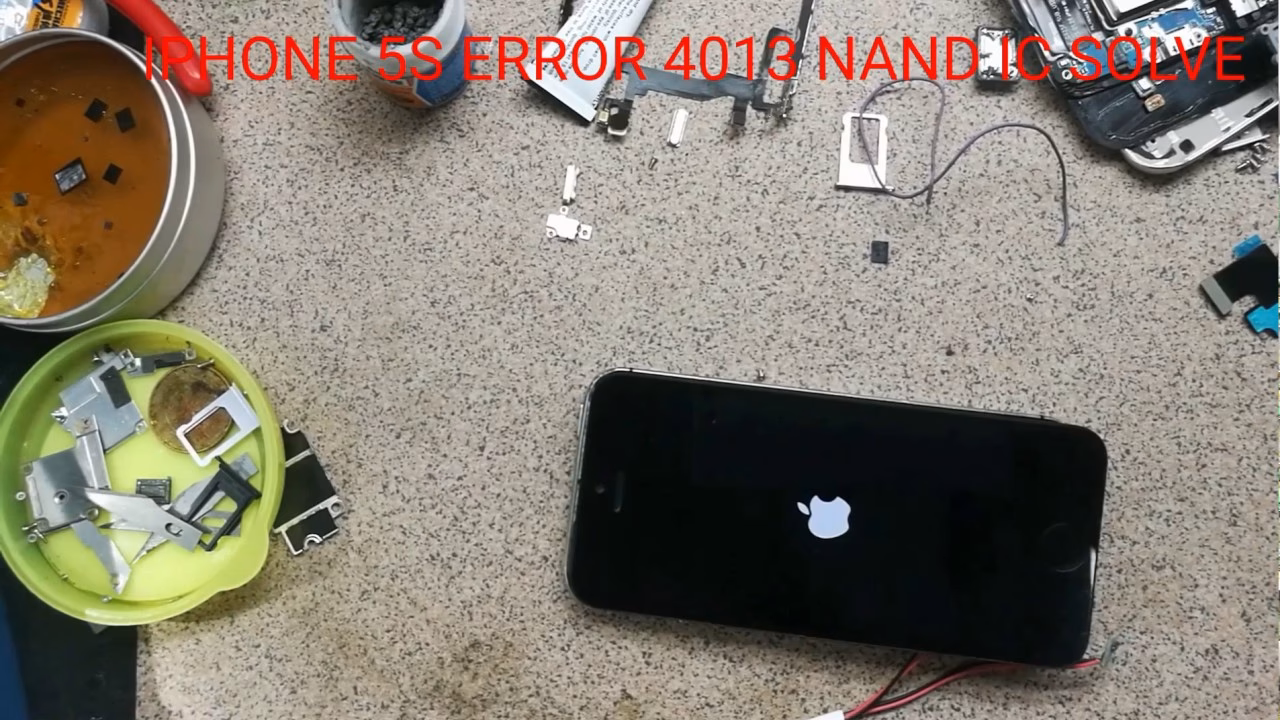 What is iPhone error 4013?