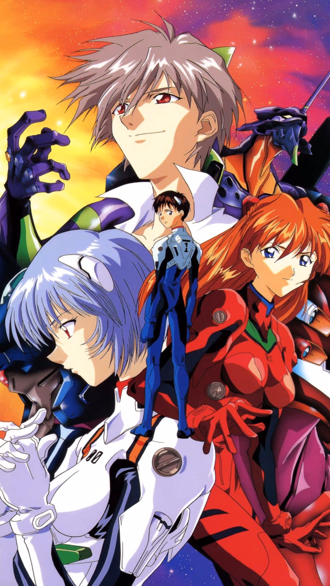 How to set Evangelion phone background?