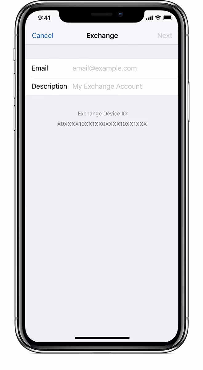 Does Exchange ActiveSync e-mail transfer to iPhone 14?
