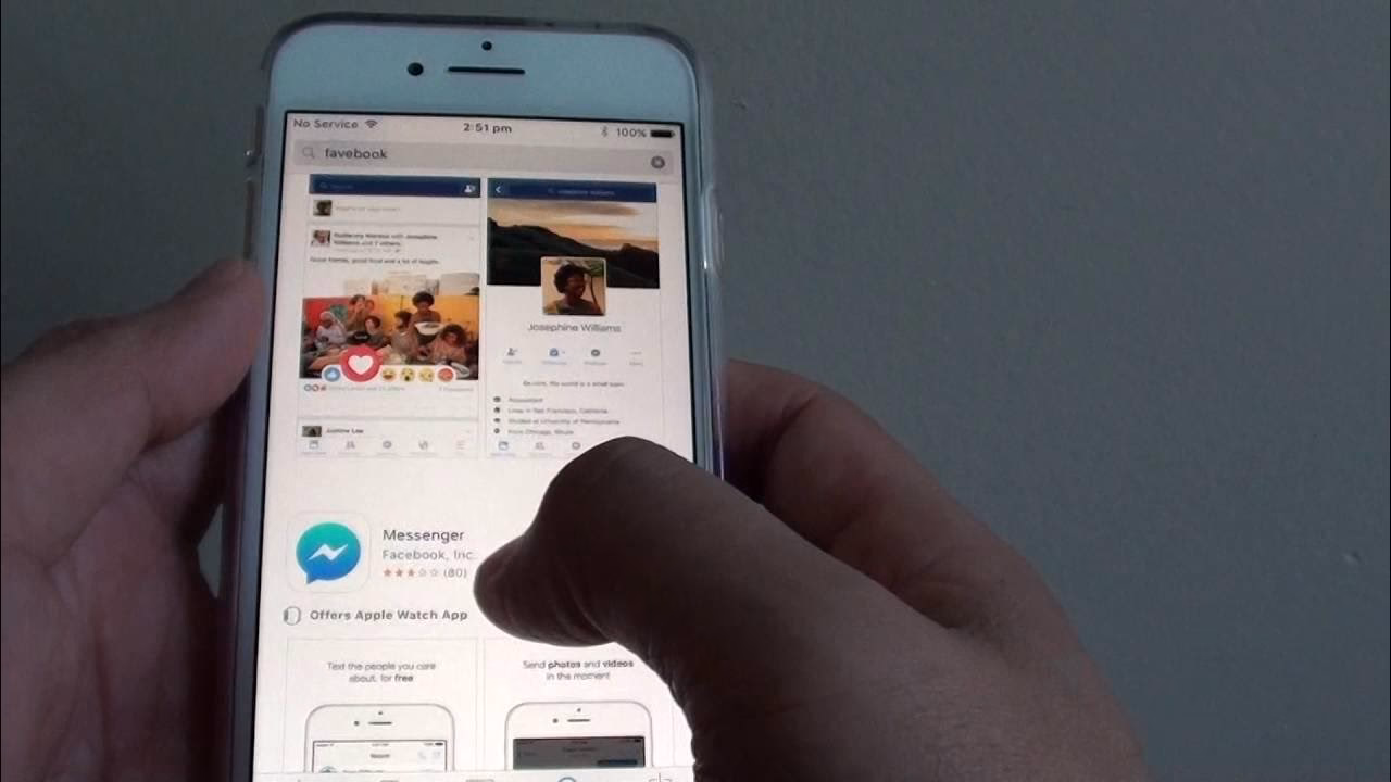 How do I Download Facebook on my iPhone 6?