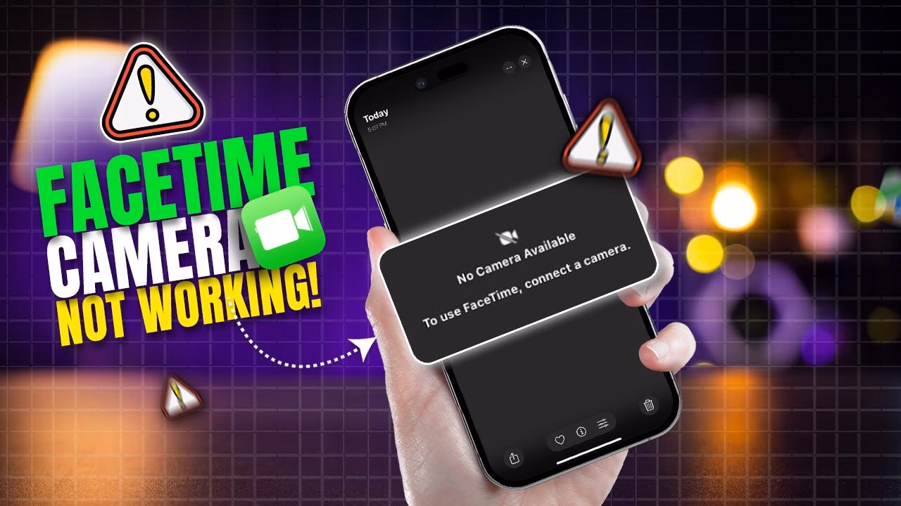 How to fix FaceTime camera not working on iPhone?