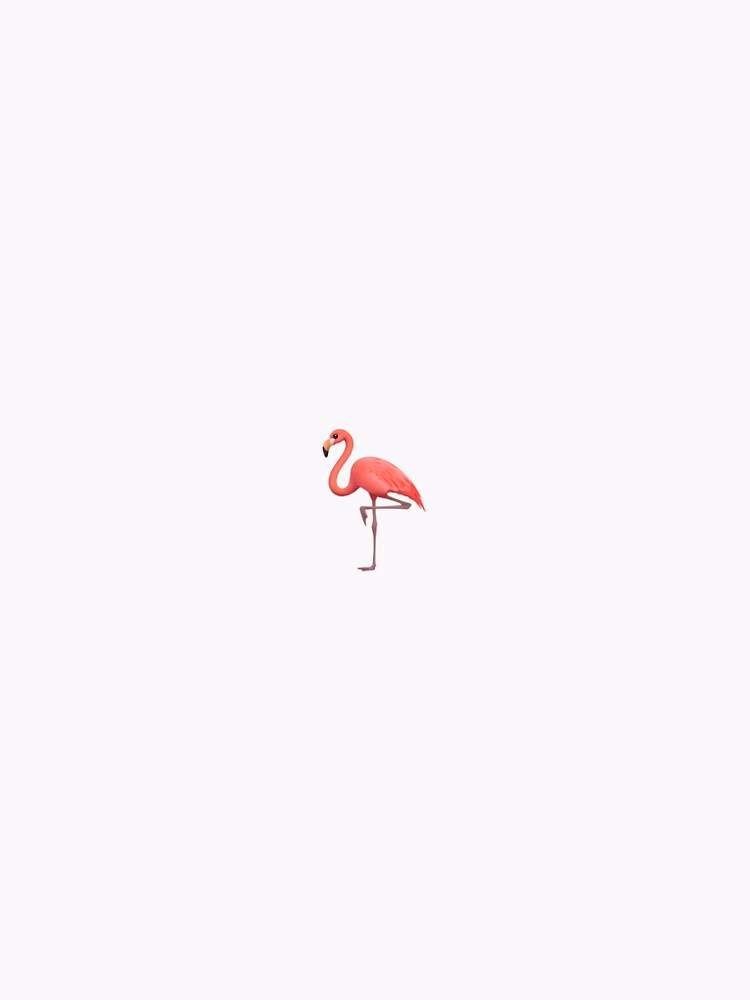 What is a flamingo emoji?