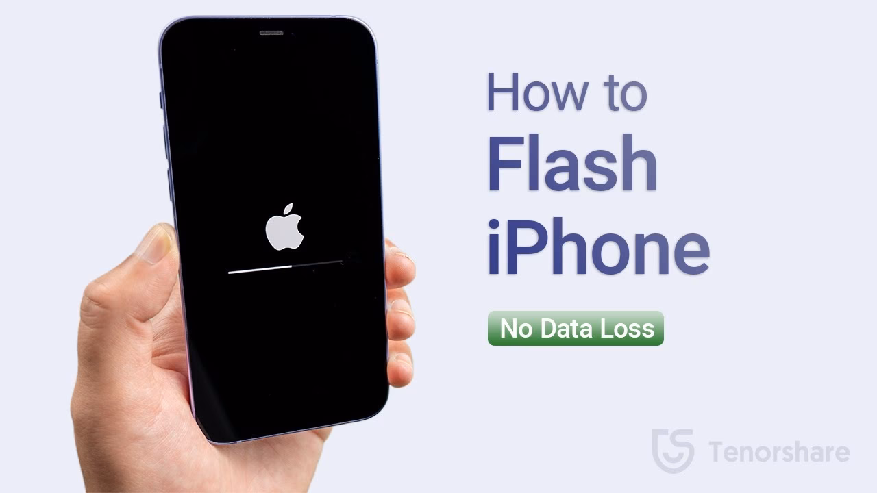 How to flash iPhone 6?