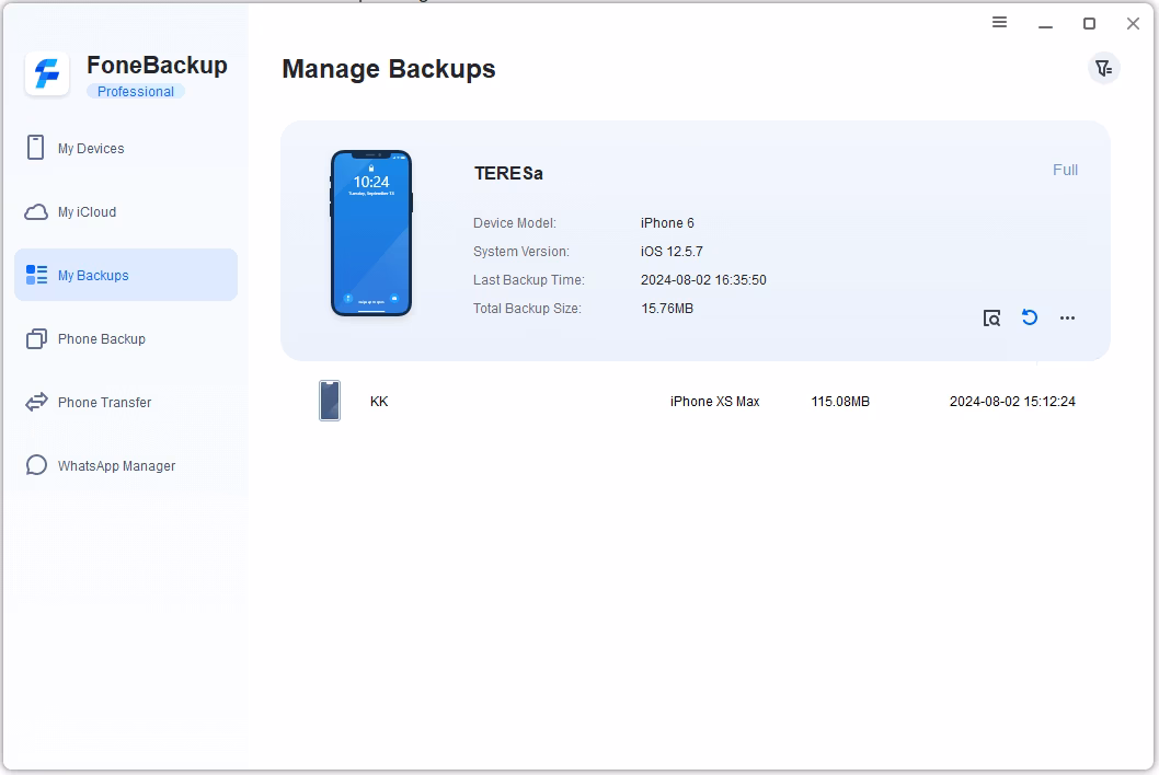 What is the best iPhone backup software?