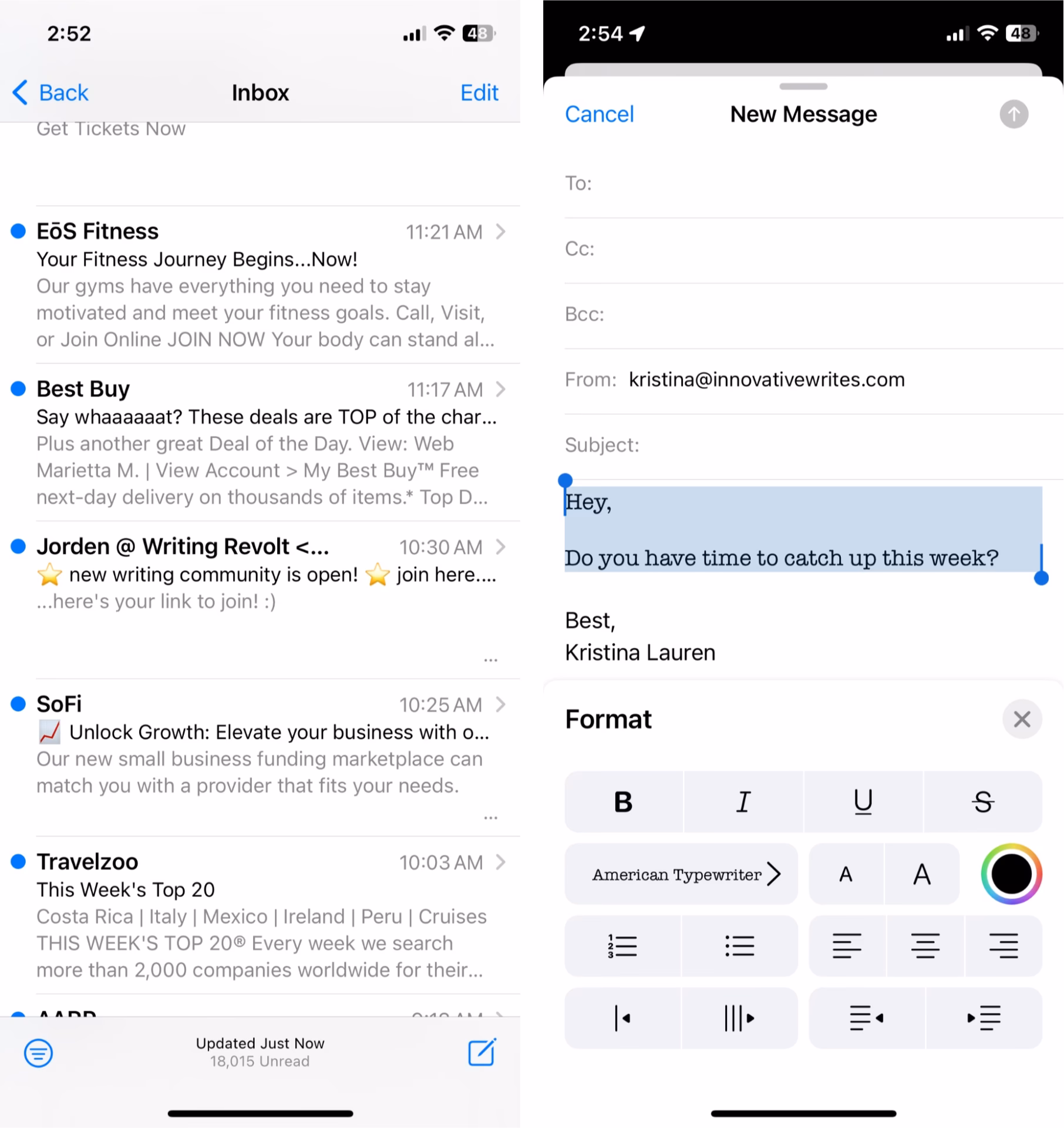 How to use Apple Mail on iPhone?