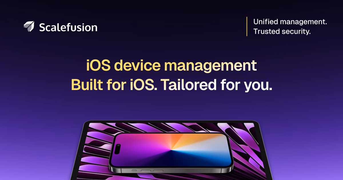 Can I use MDM on iOS devices?