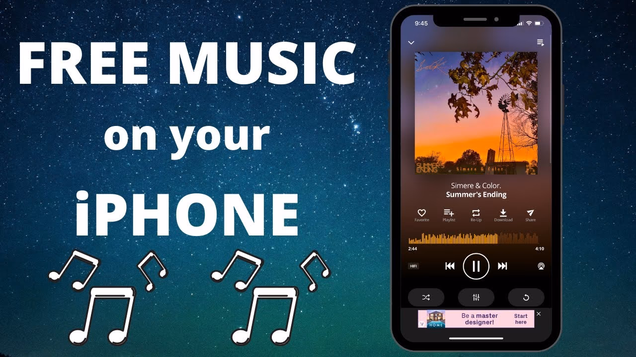 Are there free music apps on iOS?