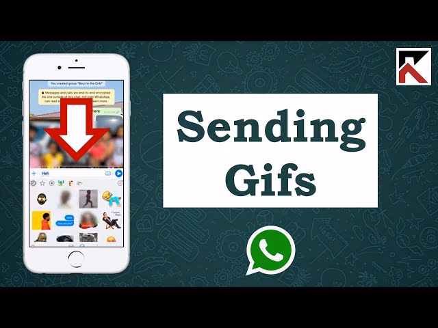 How to share GIFs on WhatsApp?