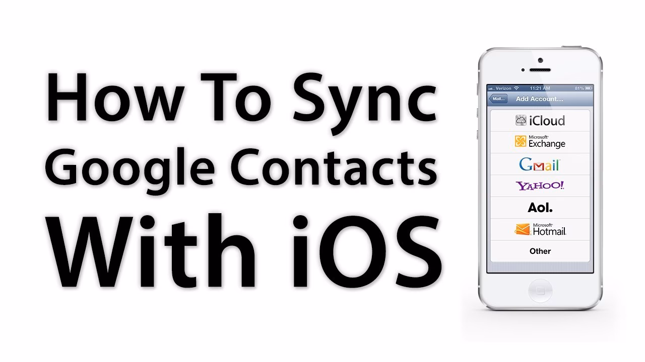 Why does Google Contacts not sync with my iPhone?