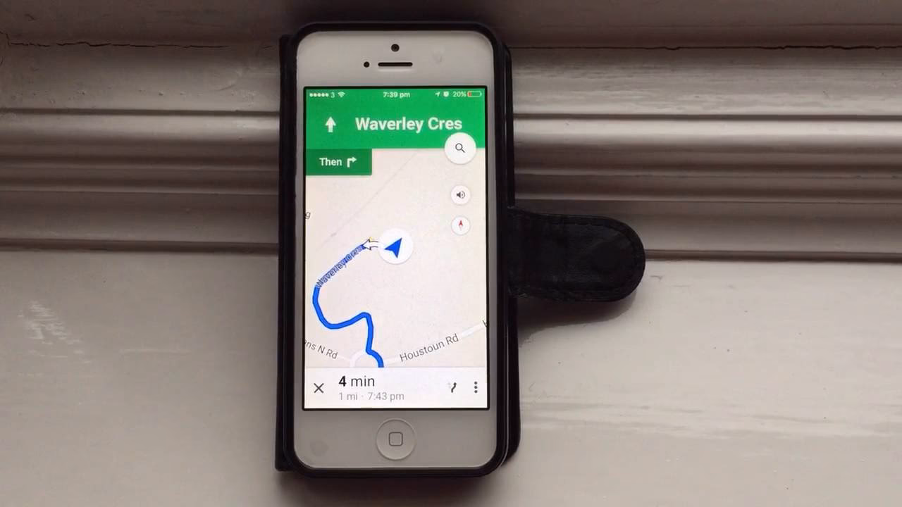 Why is Google Maps stuck upside down?