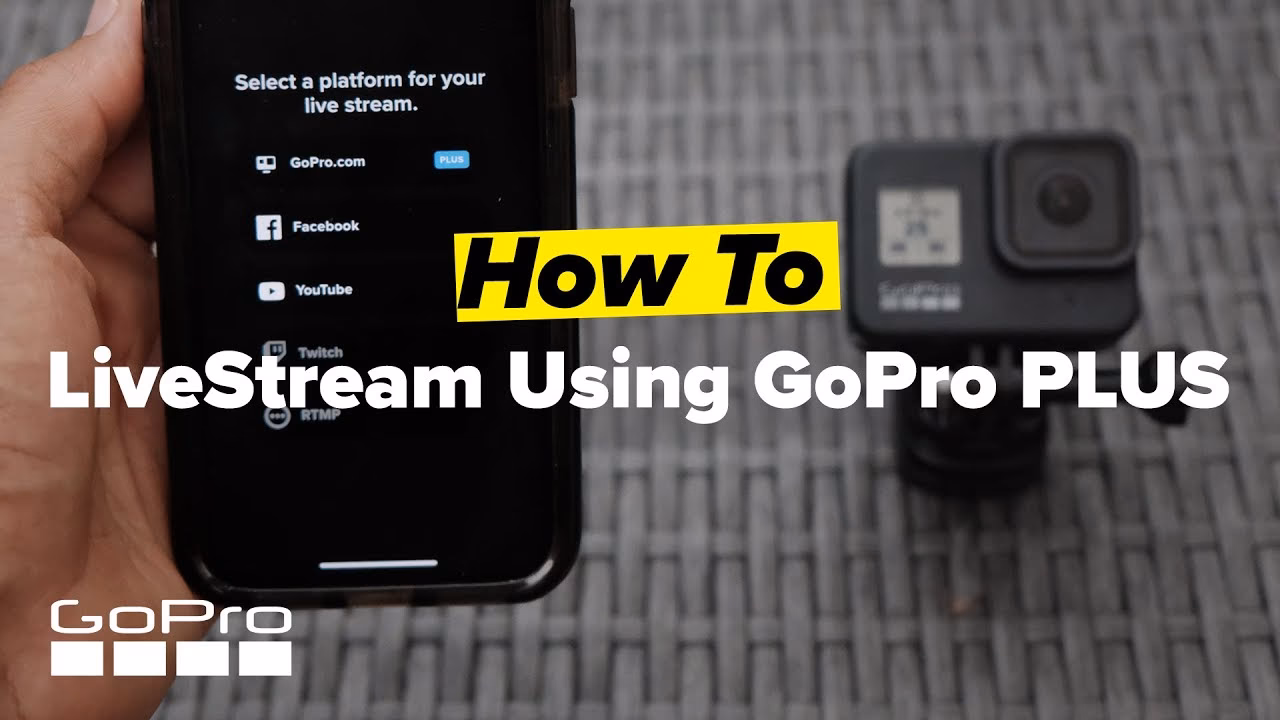 How do GoPro subscribers live stream?