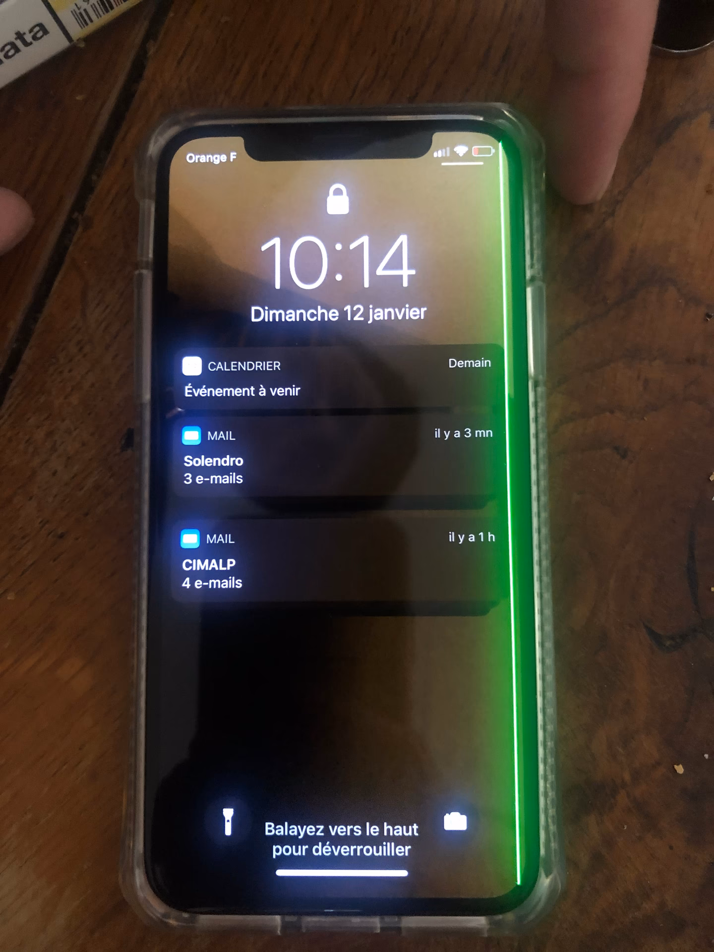Why is there a Green Line on my iPhone screen?