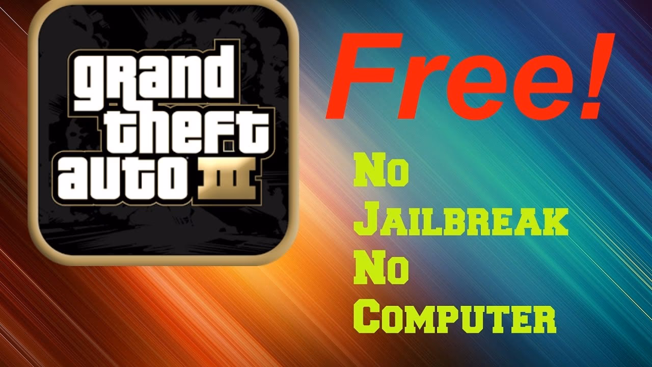Is Grand Theft Auto 3 free?