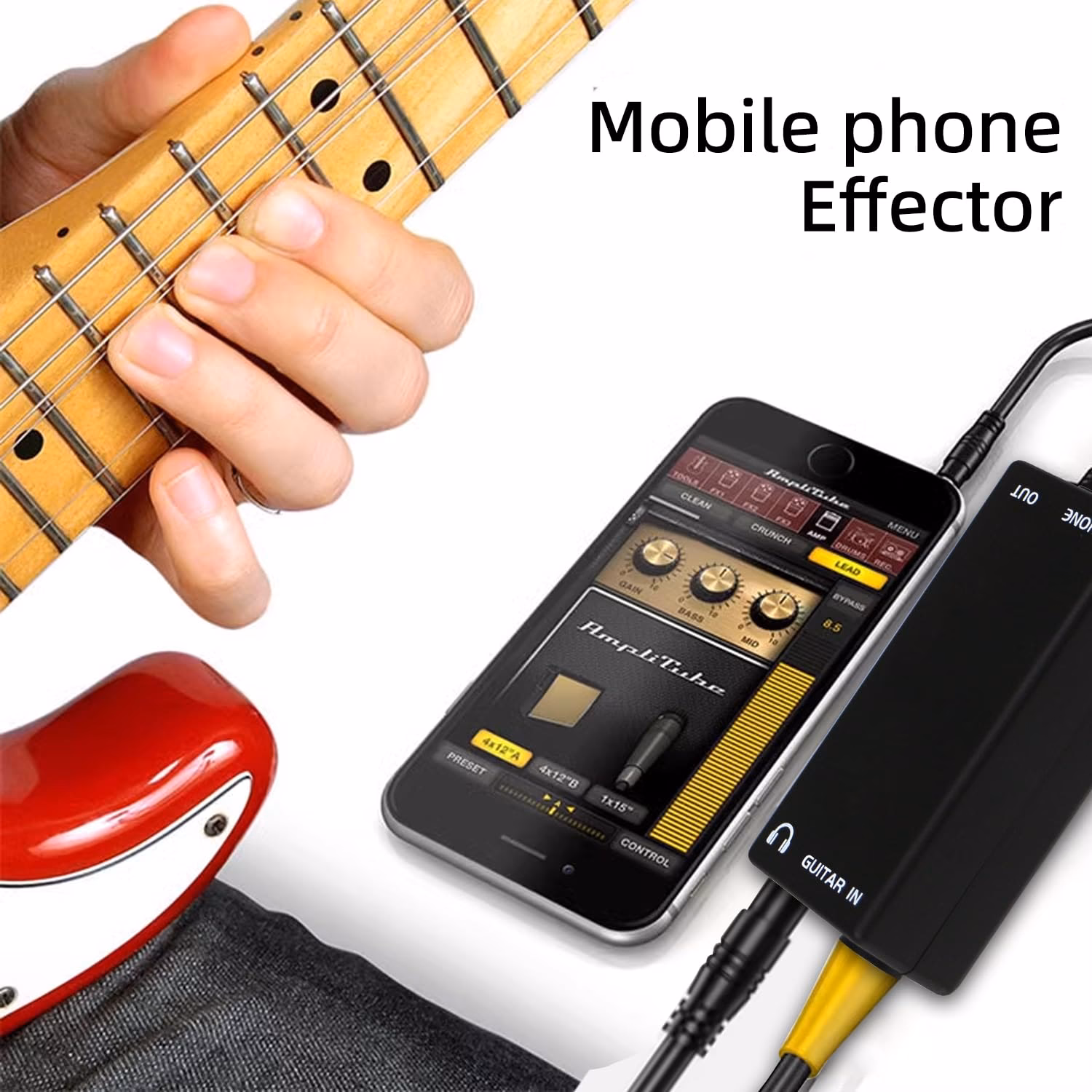 Can Irig HD X record a guitar?