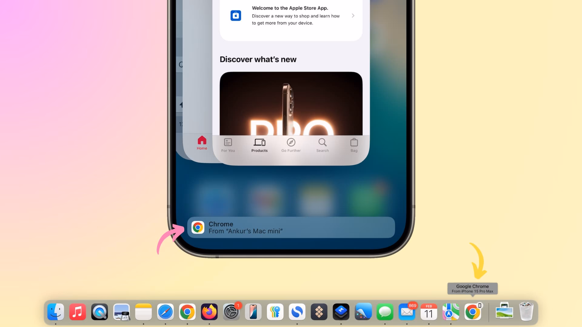 Is Handoff available on a Mac?