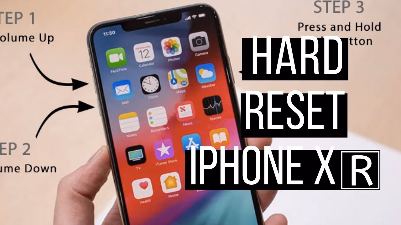 What is the difference between hard reset and soft reset iPhone XR?