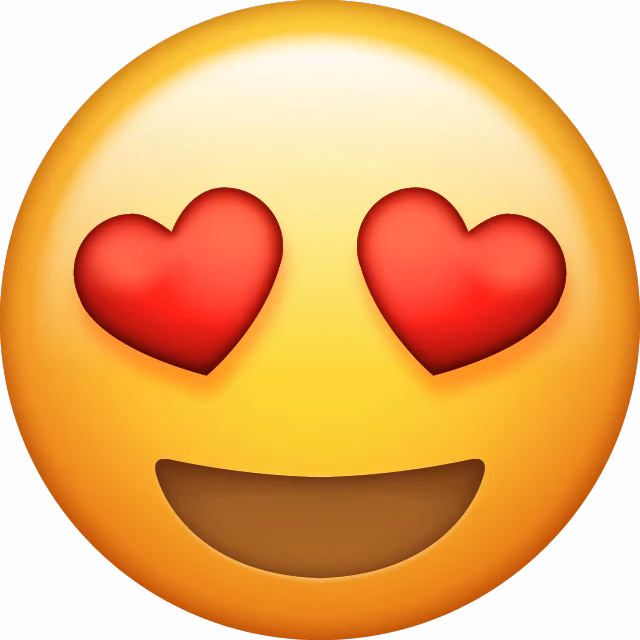 What does a heart emoji mean?