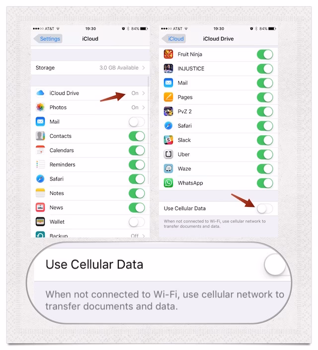 Why does my iPhone not use mobile data a lot?