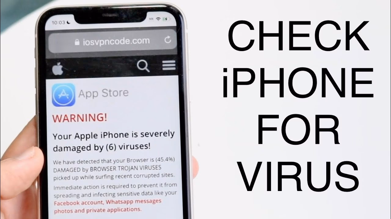 How to protect your iPhone from viruses?