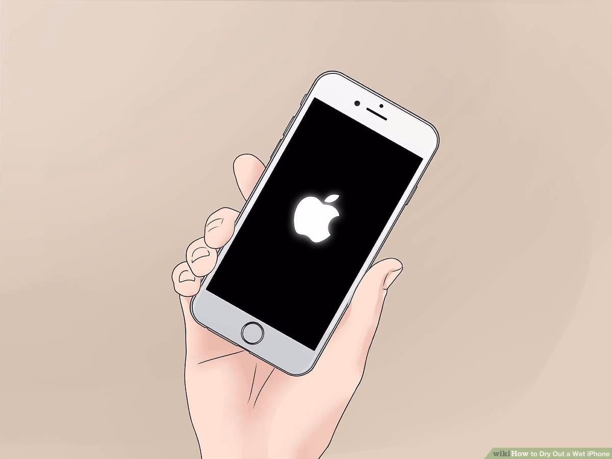 How do you dry out an iPhone 13?