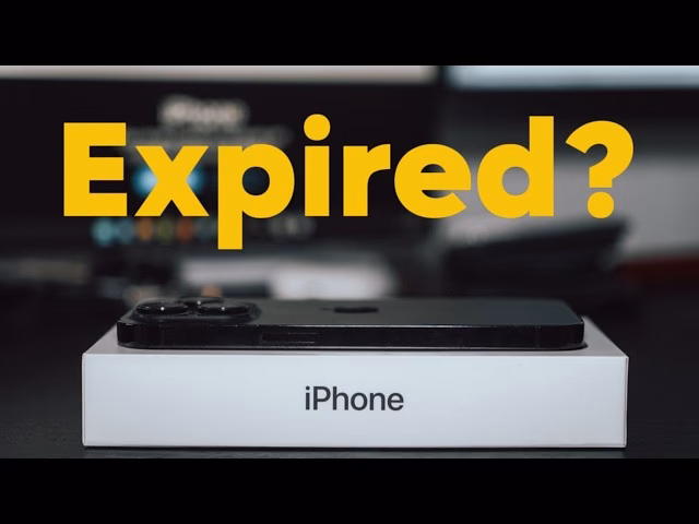Does an iPhone have a shelf life?