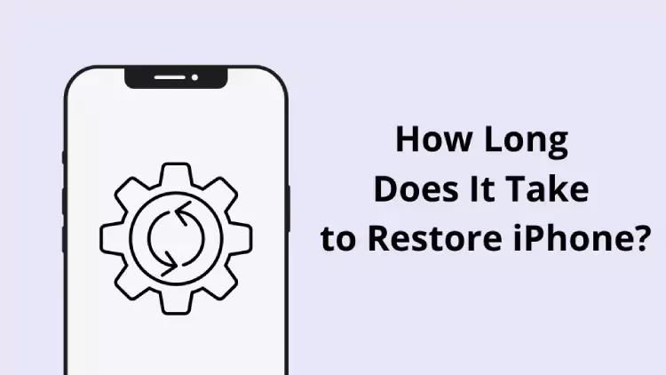 Why does my iPhone take so long to reset?