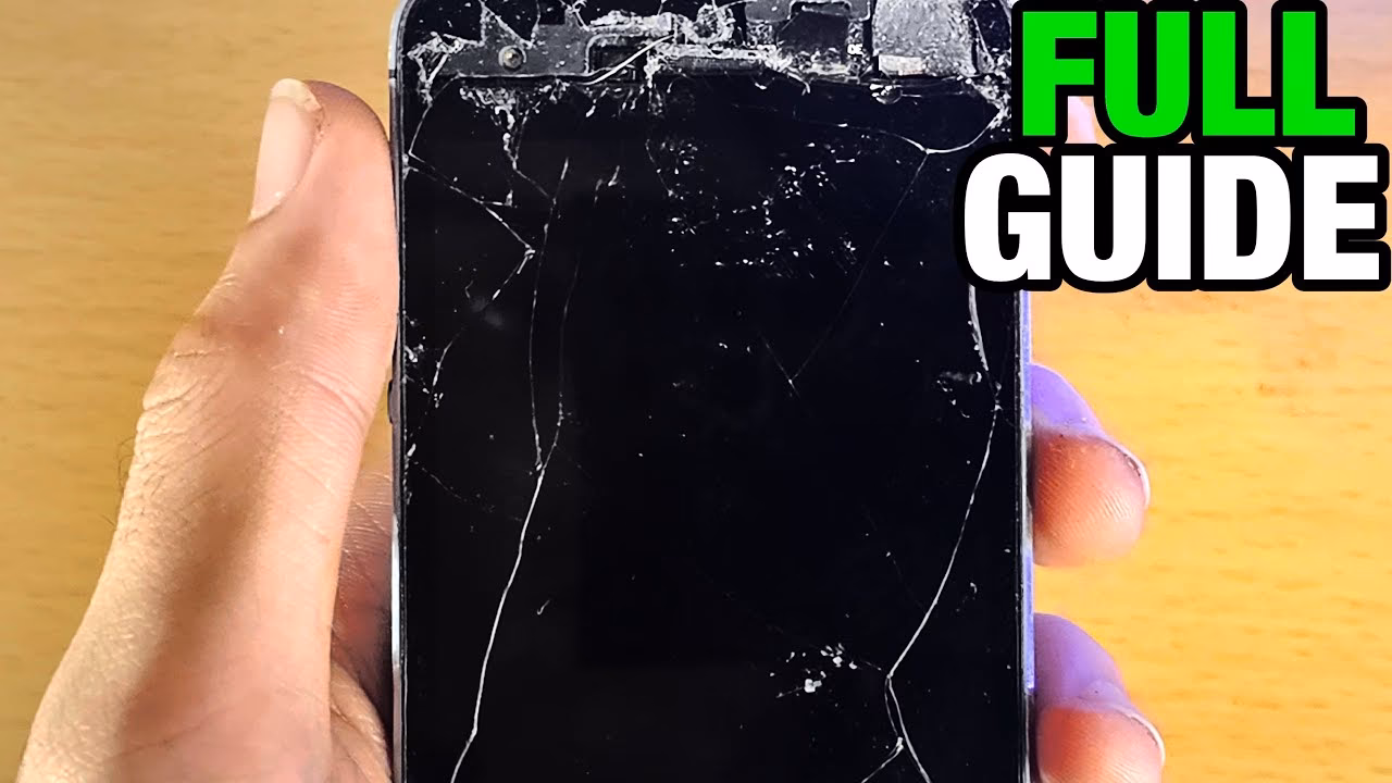 How to unlock iPhone if screen is broken?