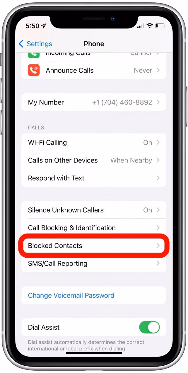 What does blocking someone mean on iPhone?