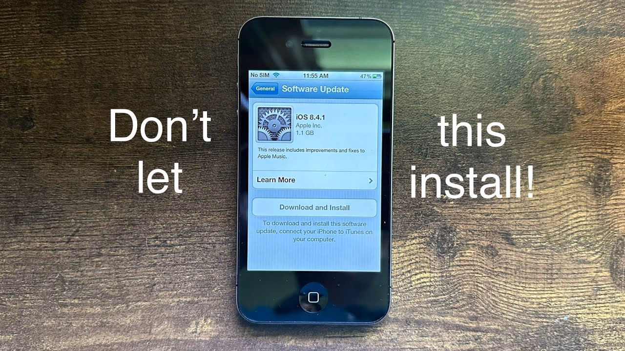 How do I stop iOS from downloading updates?
