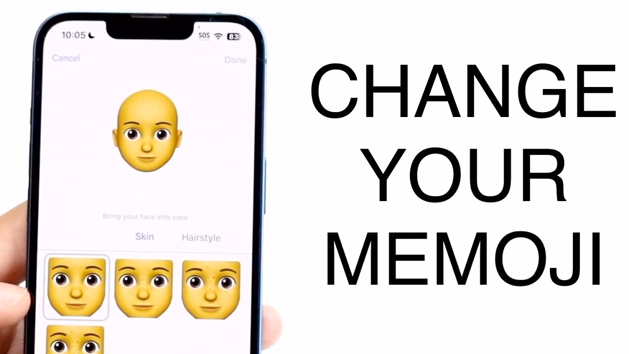 How can I edit a Memoji on my iPhone?