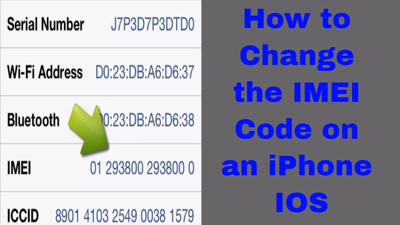 How to find IMEI number on iPhone?