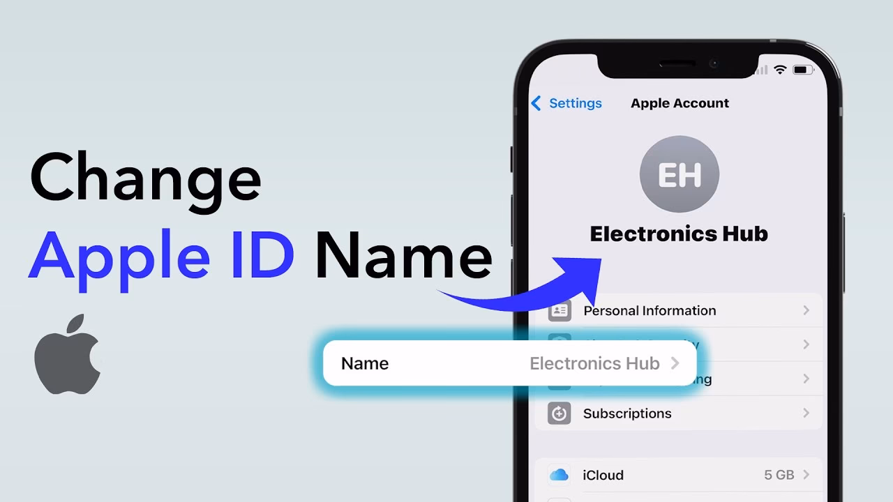 How do I change the name of my iPhone?