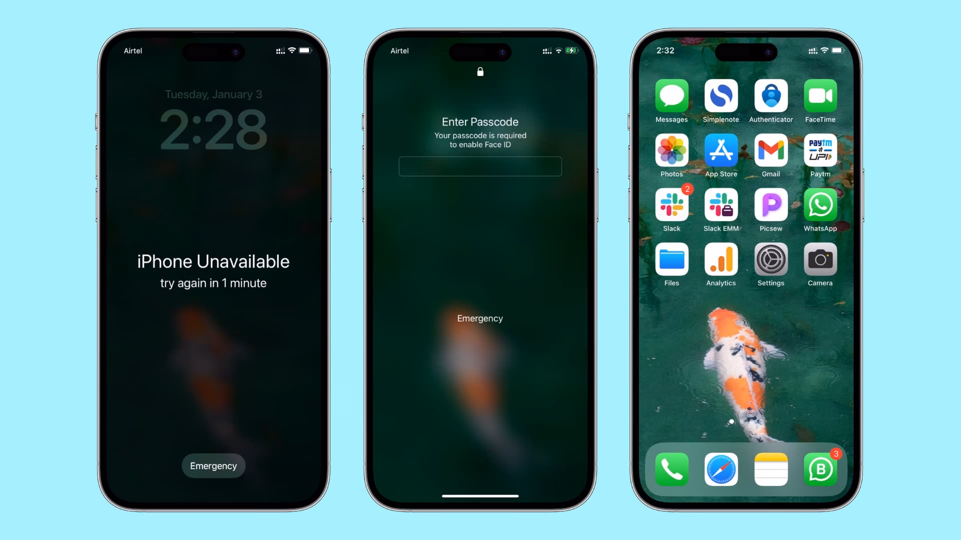 What happens if you forget your iPhone passcode?