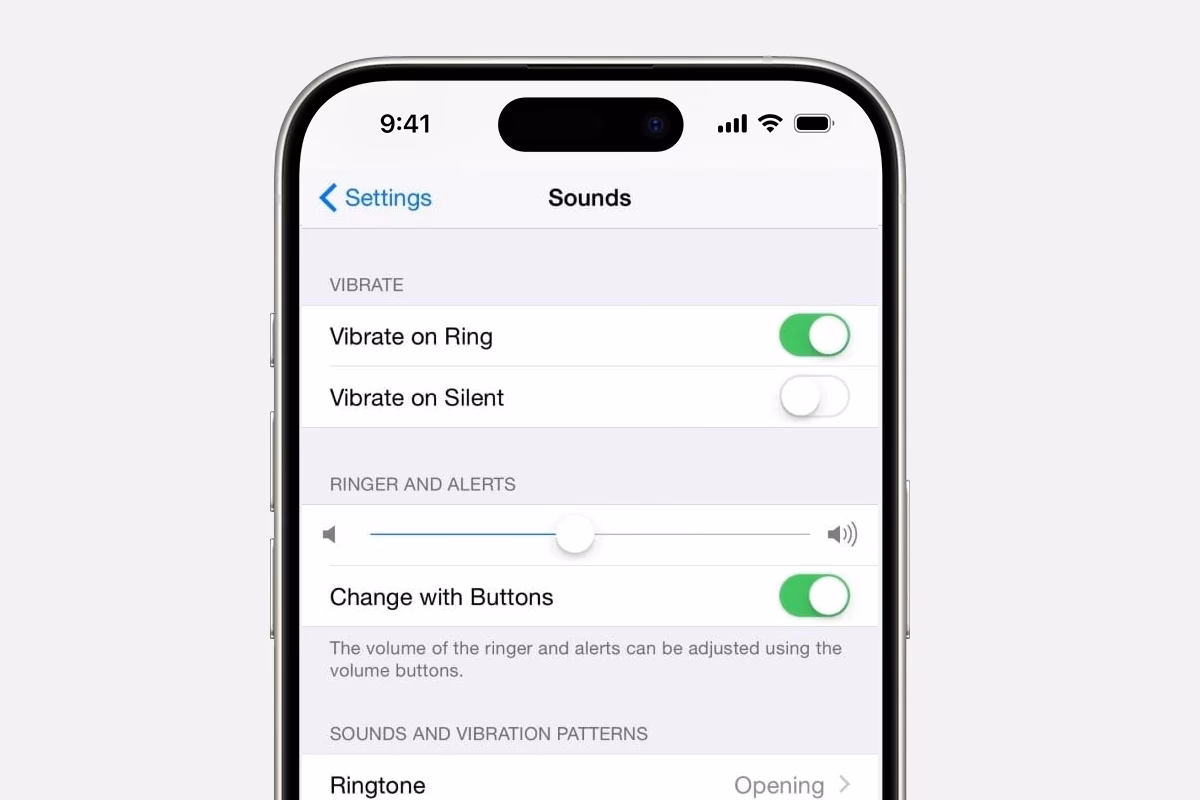 How to change iPhone vibration patterns?