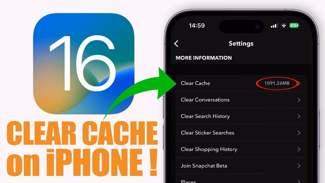How to clear Safari cache on iPhone?
