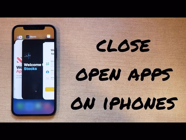 What happens if you close apps on iPhone 13?