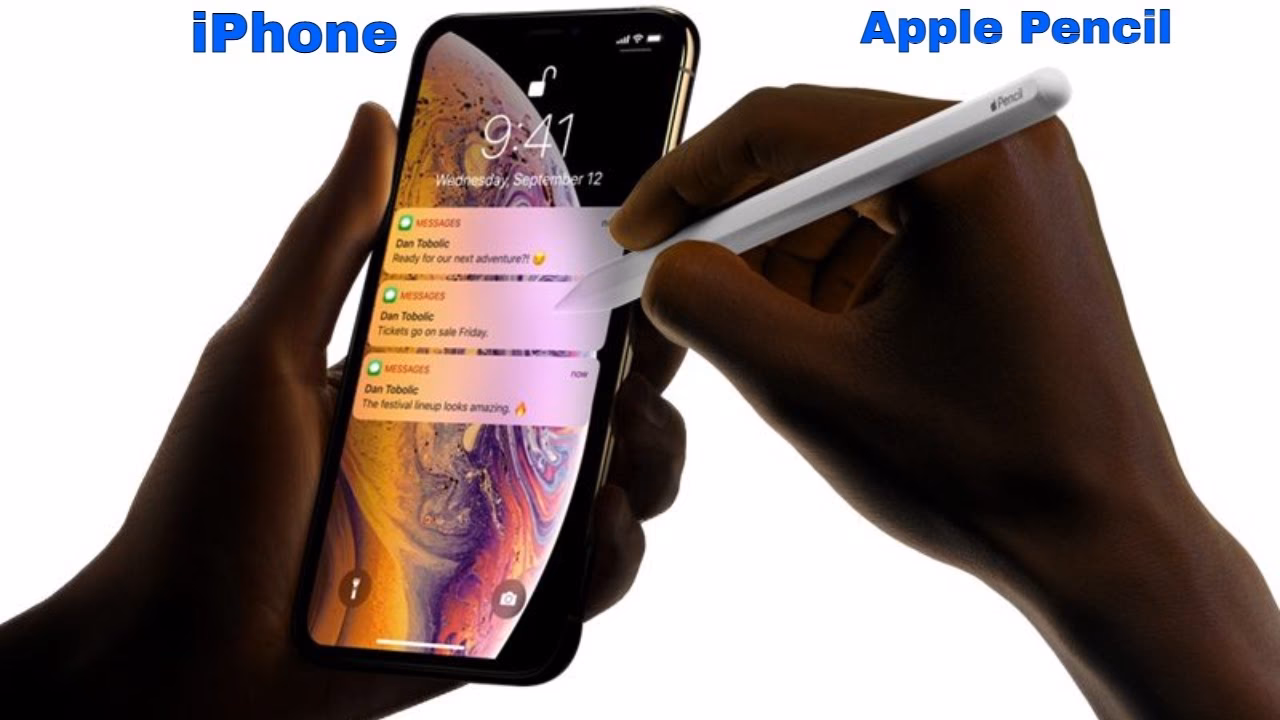 Does Apple pencil work with iPhone?