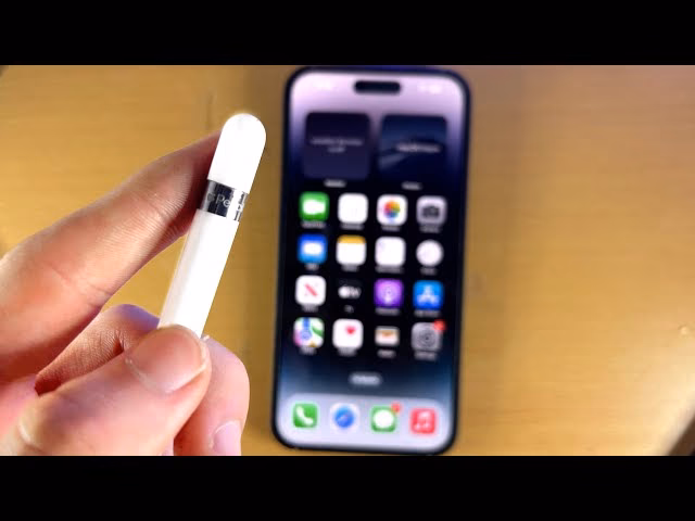 How do I connect my Apple Pencil to my iPhone?