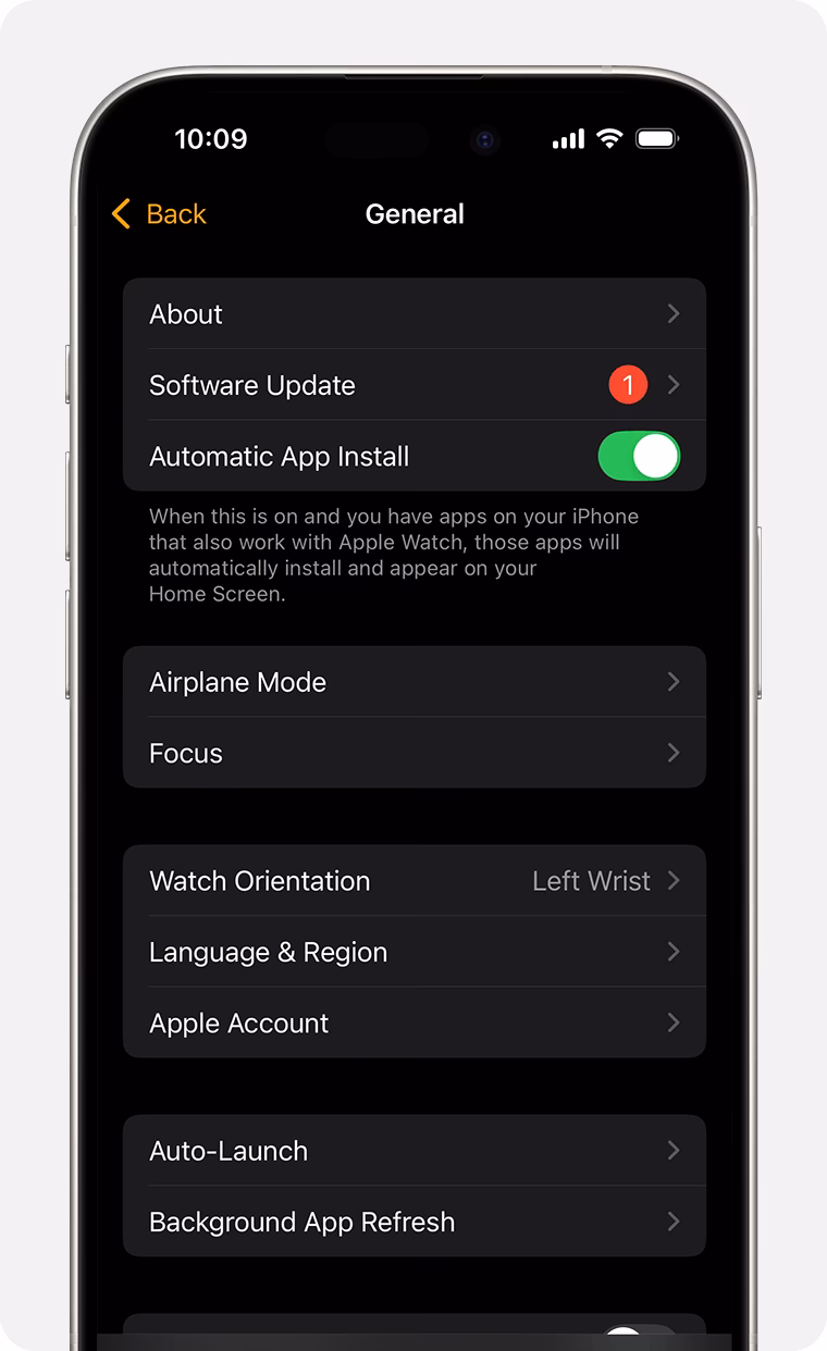 How do I set up my Apple Watch on my new iPhone?