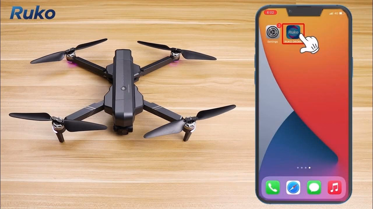 How to connect a drone to a controller?