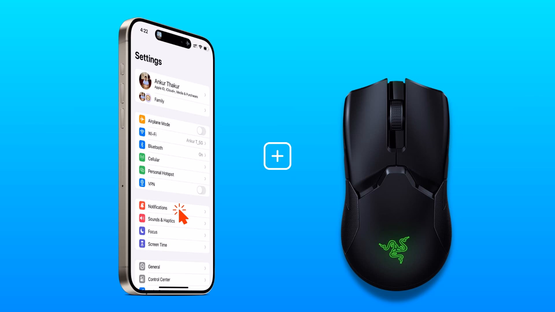 Does a mouse pointer work on iPad?