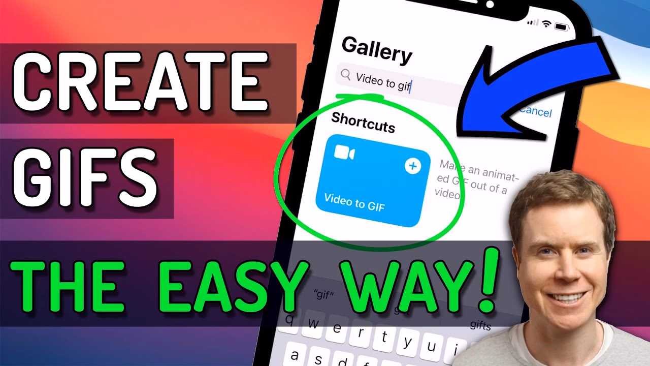 How to make a GIF on iPhone?